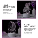 5+ Acrylic Illusion 3d Led Lamp Bundle 3D illusion Led big archive Acrylic Led vector svg, cdr,dxf, ai, pdf 3D led